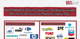 Τι να μποϊκοτάρετε ΤΩΡΑ για να σταματήσει η εκτυλισσόμενη γενοκτονία των Παλαιστινίων