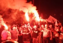Νέα μαζική συγκέντρωση χθες στο λιμάνι του Πειραιά