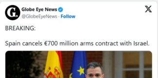 Η Ισπανία ακυρώνει συμφωνία όπλων με την Elbit
