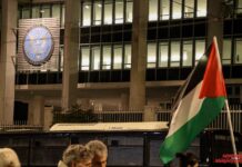 Εικόνες από την αντιπολεμική κινητοποίηση στο Σύνταγμα