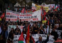 Χιλιάδες στους δρόμους: Όχι στον πόλεμο – Όχι στον ρατσισμό – Όχι στον φασισμό – Λευτεριά στην Παλαιστίνη